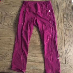 Lululemon mesh 7/8 legging